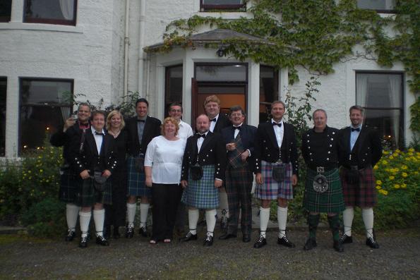 Paul of mcleanscotland second from right at the glenlivet whisky school
